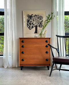 Teak Chest of Drawers