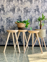 Load image into Gallery viewer, Handmade counter stools / side tables
