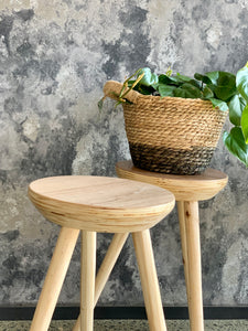 Handmade counter stools / side tables