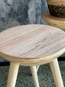 Handmade counter stools / side tables