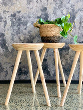 Load image into Gallery viewer, Handmade counter stools / side tables
