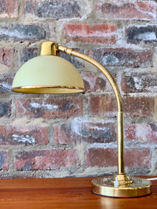 Brass table lamp