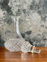 Load image into Gallery viewer, Vintage Clear Glass Decanter
