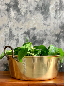 Large Brass Pot