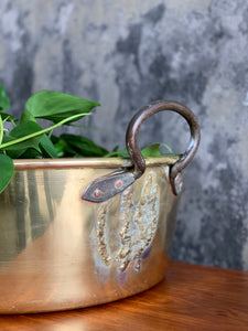 Large Brass Pot