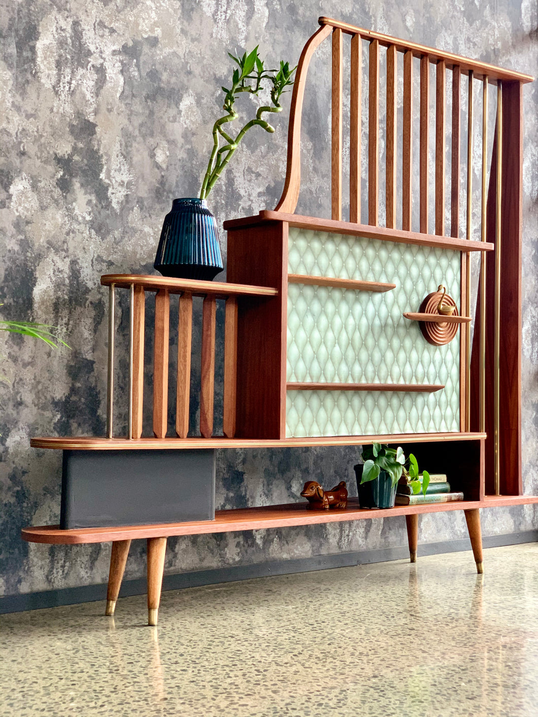 Mid-Century unique room divider