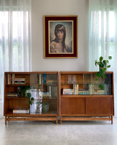 Mid-Century, G-Plan Glass Fronted Cabinet