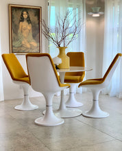 Load image into Gallery viewer, Original Mid-Century Tulip Chairs with Modern Tulip Table
