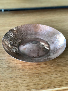 Red copper dish