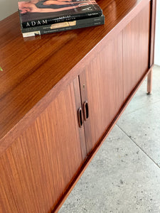 Mid-Century Tambour-door Sideboard