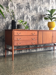 Mid-Century Sapele and Mahogany Kallenbach sideboard