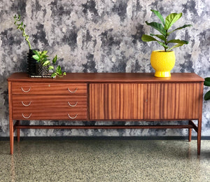 Mid-Century Sapele and Mahogany Kallenbach sideboard