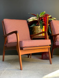 Pair Of Mid-Century Occasional Chairs