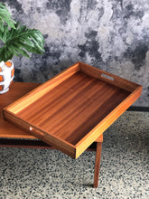 Load image into Gallery viewer, Meredew teak coffee table with drawer
