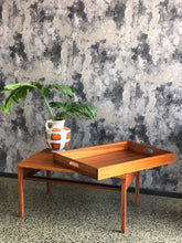 Load image into Gallery viewer, Meredew teak coffee table with drawer
