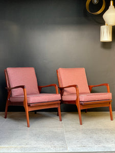 Pair Of Mid-Century Occasional Chairs