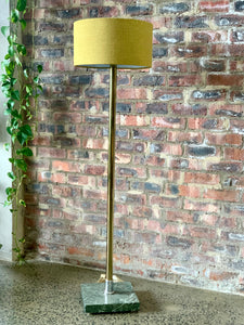 Mid-Century Marble Base Standing Lamp