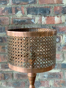 Copper table lamp