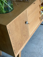 Load image into Gallery viewer, Oak Retro Sideboard
