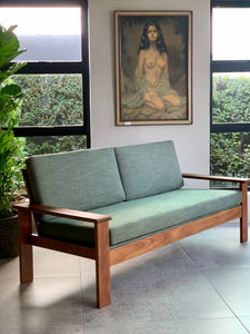 Mid-Century Kiaat Couch